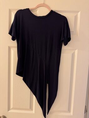 Vero Moda Navy Blue Crewneck Top